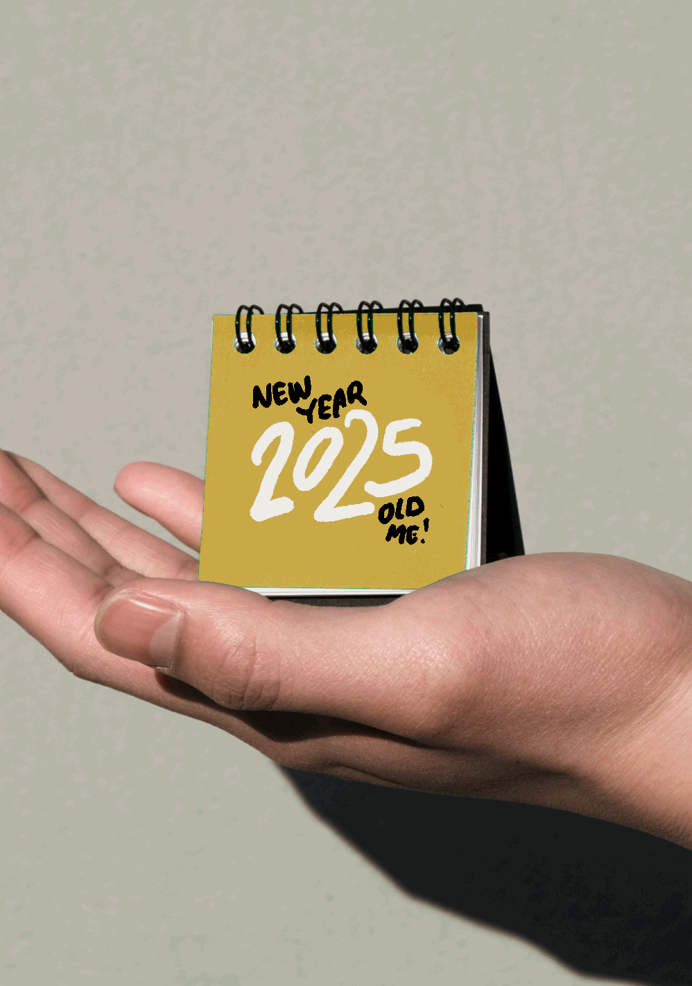 New year, old me! The 2025 no pressure calendar