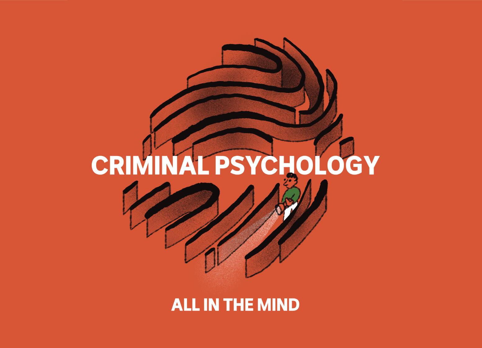 Criminal psychology - Podcast cover art for 'All in the mind'