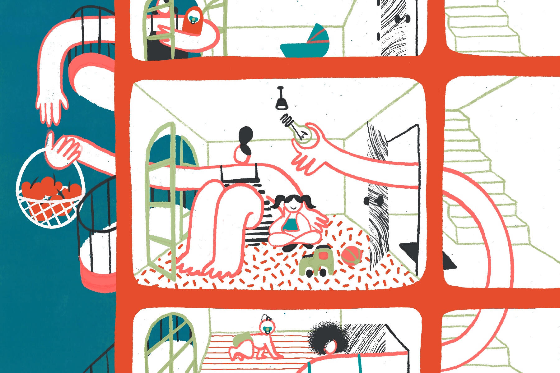 Dwell Magazine - In My First Apartment as a Single Mother, I Found a Community of Women Parenting Alone