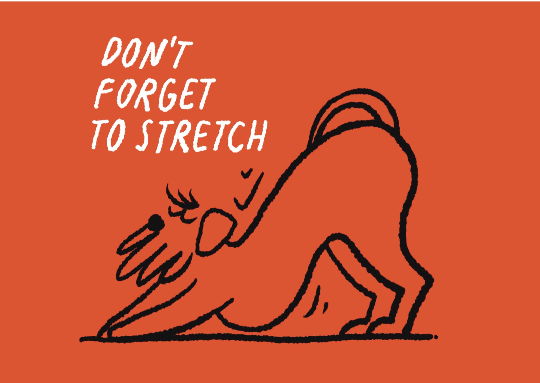 Don't forget to stretch